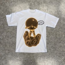 Chris Brown Breezy Bowl XX Tour Hip hop Rap Concert White T-Shirt Size Small