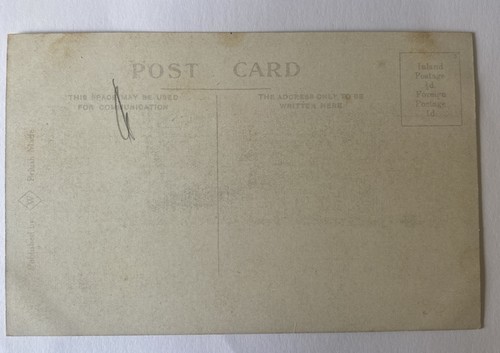 Greenhead Park Huddersfield vista animada RPPC - Imagen 2 de 3