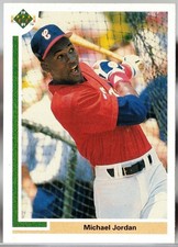 1991 Upper Deck Short Print Baseball #SP1 Michael Jordan Pre-Rookie Card RC. rookie card picture