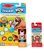 Melissa Doug DOG Sticker Wow Stamper Activity Pad Kids Toy Ages 3
