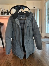 THE NORTH FACE Parka Down Jacket Hyvent Men  s Size Medium Grey
