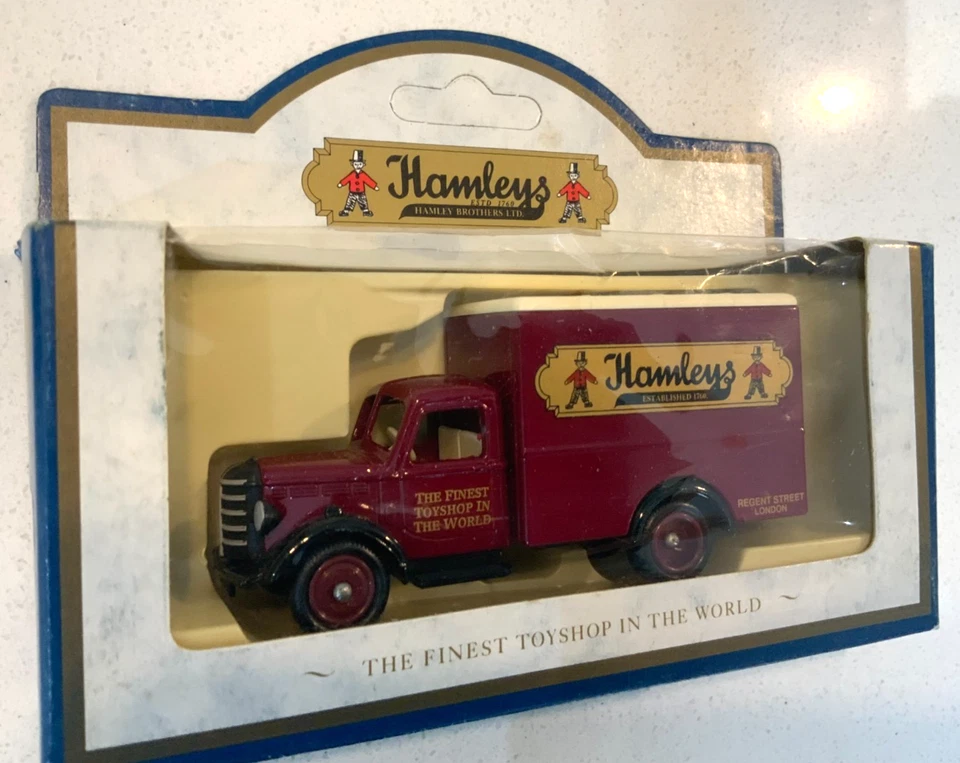 Die Cast "Hamley's Toy Shop London" 1950 Bedford 30cwt No.59006 Nuevo en caja Sin perforar Foto 2 de 4