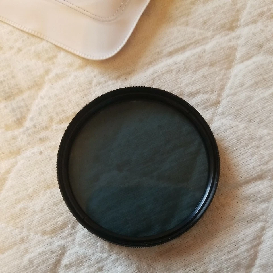 58mm lens filter Polarizer Kalimar, and 58mm Vivitar MACRO +10 adapter - Image 3 of 4