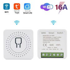 Wireless DIY Light Switch WiFi Smart Mini Relay Switch Module For Alexa Google