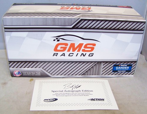 1:24 ACTION 2020 #23 PLAN B SALES 1984 RED BRETT MOFFITT AUTOGRAPHED 1/72 COA - 第 6/7 張圖片