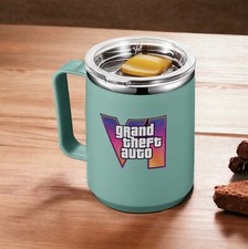 GTA 6 Exclusive Fan Art 14oz Thermal Mug - Collector's choice in 3 colors new