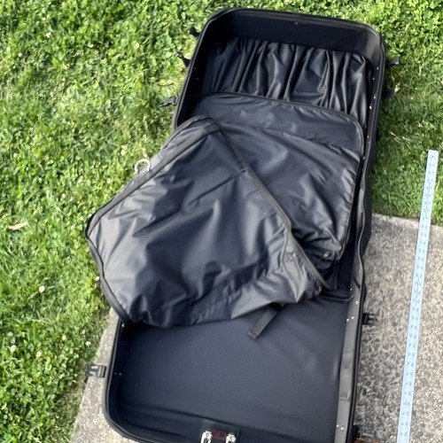 Tumi Spinner Pull Along Extended Trip 4 Wheeled Garment Bag Black 6-8 Suit Shoes - Picture 11 of 18