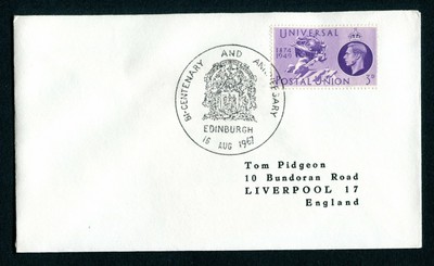 1967 Edinburgh Castle Bicentenary Anniversarym Scotland Cover Ebay