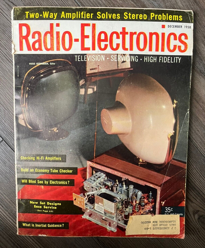 Radio Electronics Magazine options of 1952, 1956, 1958, and 1960 - Zdjęcie 7 z 10