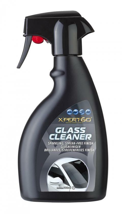 XPERT-60 GLASS CLEANER, 500ml Spray - Streak & Smear Free Finish - Quick n Easy