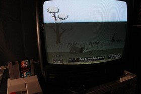 Nintendo Super Mario Bros. / Duck Hunt NES vintage original video game 1985