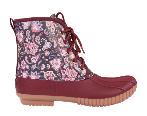 Rain Boots Lace Up - Bloom - F21 