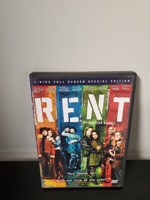 Rent (DVD, 2006, 2-Disc Set, Full Screen Special Edition