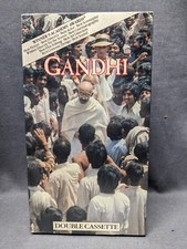 GANDHI Ben Kingsley  VHS 2 TAPE Set FACTORY Sealed 1990 NEW