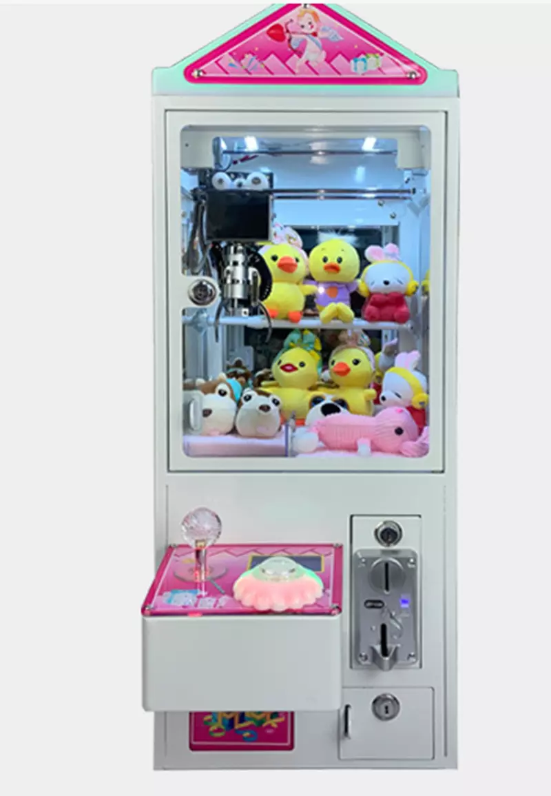 Mini Claw Crane Machine Candy Toy Grabber Catcher Carnival Charge Play Mall  110V