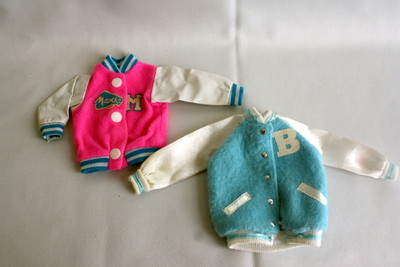 Maxie Letterman Jacket and Blue Mens 