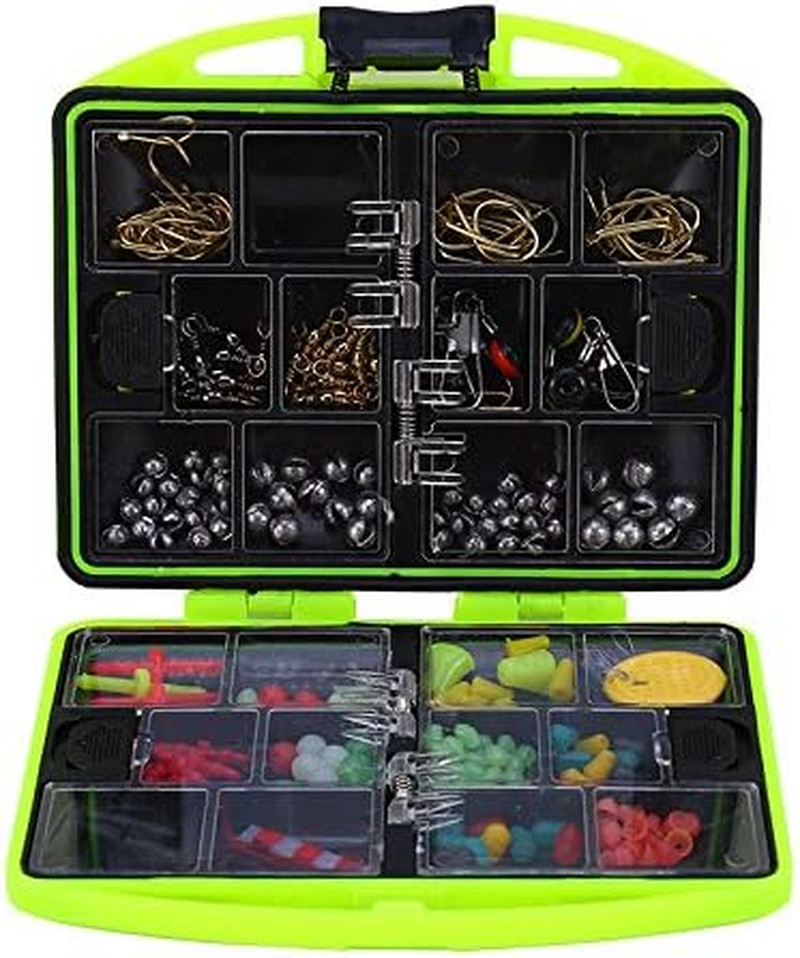 Boîte d'accessoires de pêche anti-perte avec 24 compartiments sécurisés