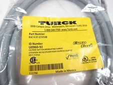 New Turck RSC 4.5T-2/S1538 M12 Eurofast Cord U0960-92 