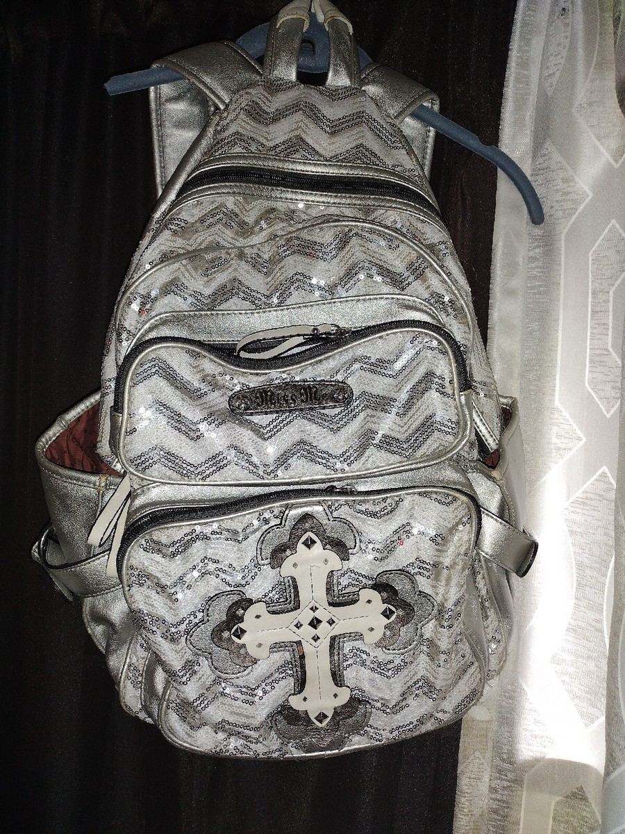 MISS ME Heather Ikat Backpack Miss Me Everyday Backpacks | Mercari main image 4