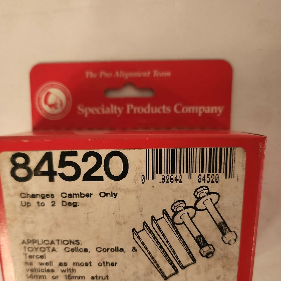 Specialty Products 84520 Kit de cuña de inclinación frontal - 2 grados nuevo en caja ~ EE. UU. Foto 2 de 4
