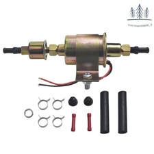 Universal Electric In-line Fuel Pump Carburetor 12v Hep-02a 5-9 Psi Gas Diesel