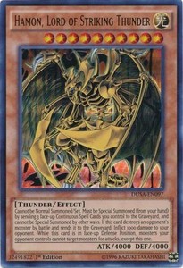 Hamon, Lord of Striking Thunder - DUSA-EN097 - Ultra Rare - 1st Edition x1 - Nea