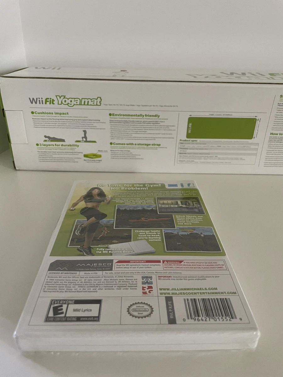 Wii fit hotsell yoga mat
