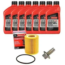OEM Motorcraft Oil Change Kit W/ New Drain Plug For 18+ Ford F-150 3.0L Powerstr