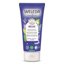 Image of Weleda Organic Relax Comforting Creamy Body Wash (200ml) - Lavender & Bergamot