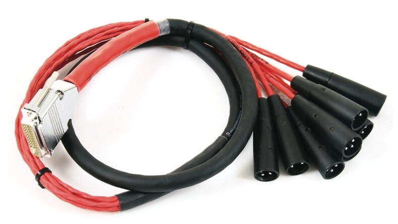 Digidesign Db25 4 Foot XLR Male to Female AES DigiSnake for