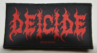 DEICIDE - Logo - 10,4 cm x 5,5 cm - Patch - 165659