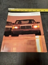 MERCEDES BENZ 1987 FULL MODEL LINE BROCHURE FULL COLOR 560 SL