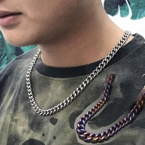 Titanium necklace sale