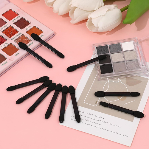 50Pc Dual Head Eyeshadow Sponge Brushes - Double Sided Makeup Applicators - 第 5/12 張圖片