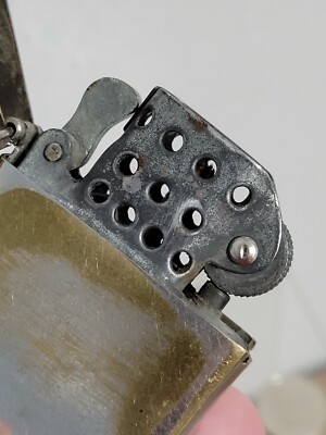 【50s ヴィンテージ 日本製 レザー／HAMA片爪アルミジップ／ライダース】 絶版/ヴィンテージ Zippo ジッポー 中古 2003年製造New Face