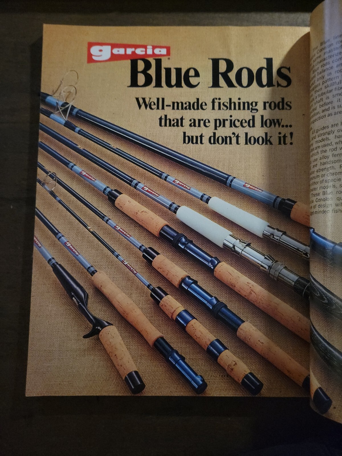 1977 GARCIA FISHING Annual Magazine 1977 Issue Vintage Bass Abu Reels