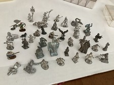 Vintage 1979-1980 Ral Partha Pewter Miniatures D D Dungeons and Dragons Lot 40
