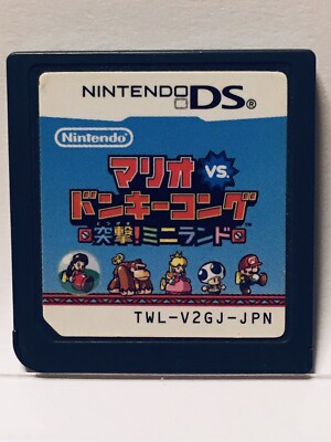 Nintendo DS Mario vs. Donkey Kong Mini-Land Mayhem! Japanese Puzzle Games