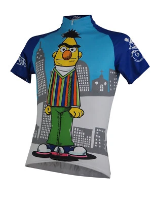 Black Friday Angebot / Biketags Radtrikot Sesamstrasse Ernie & Bert NEU