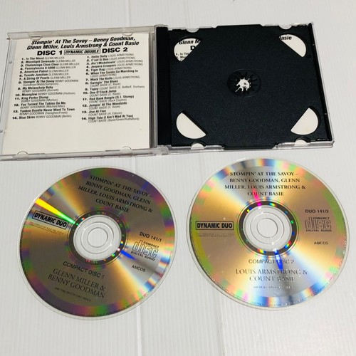 Stompin’ At The Savoy Benny Goodman Glenn Miller Louis Armstrong Count Basie CD - Picture 6 of 7