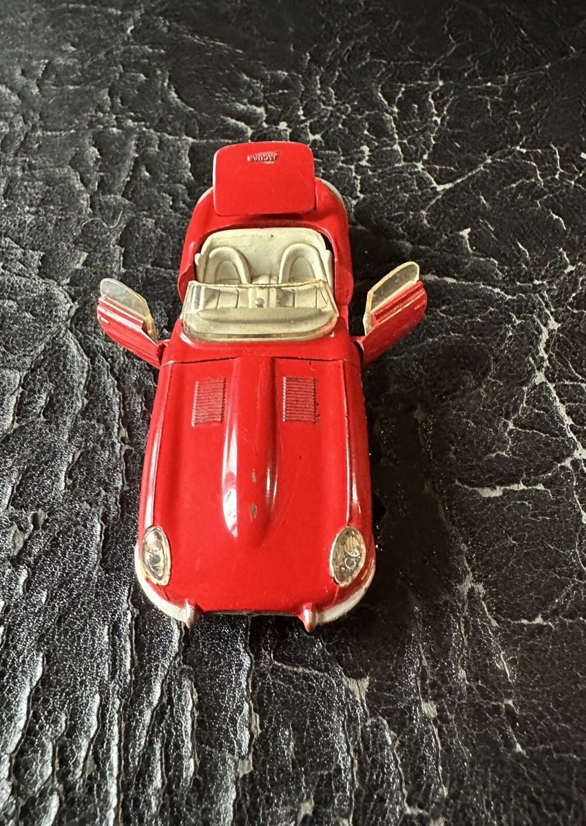 Jaguar Type E KIRK DENMARK Automotive Miniature Car Metal Design Jaguar Type E KIRK DENMARK Automotive Miniature Car Metal Design