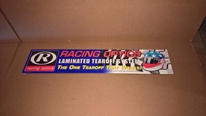 NEW Racing Optics Speedstack 7 Laminated Simpson Helmet Tear Offs 3410C 4 MIL