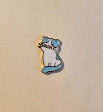Cute Little Blue and White Cat Magnetic Needle Minder Cross Stitch Embroidery