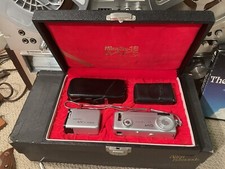 Minolta - 16 MG-S Mini Spy Camera with Case and Accessories  NICE 