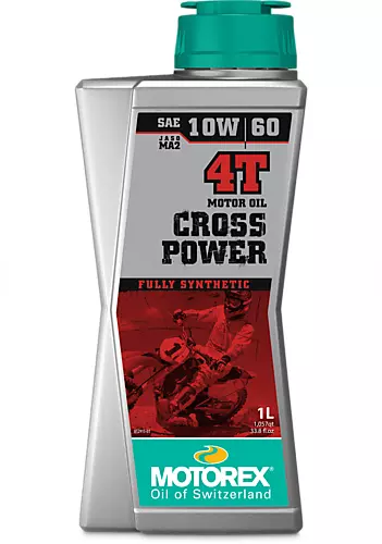 MOTOREX CROSSPOWER 4T 10w 60 100 SYNTHETIC ENGINE OIL KTM SXF250 SXF350 SXF450