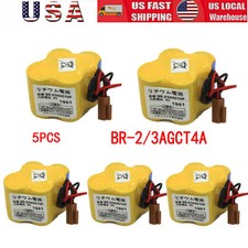 US 5-pcs Brand New BR-2/3AGCT4A 6V BatteryFor FANUC A98L-0031-0025 CNC System