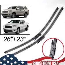 2Set Front Window Windshield Wiper Blades Set For Toyota Tundra 2007-2017 Xukey