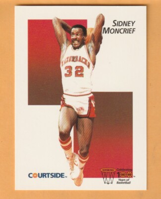 Sidney Moncrief Arkansas Razorbacks 1992 Courtside Flashback #27 HOF