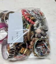Costume Jewelry Lot Vtg to Now 40 Bracelets Watch Bands All Wearable 2 lbs