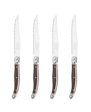 Laguiole French Stainless Steel Steak Knives Set of 4